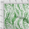 thumbnail image 2 of oneOone Cotton Poplin Green Fabric Abstract Craft Projects Decor Fabric Printed By The Yard 56 Inch Wide, 2 of 4