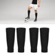 thumbnail image 5 of 2 pares de fundas protectoras para espinillas, calcetines de nailon, talla 38-47, accesorio deportivo para fútbol, color negro, 5 of 13