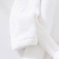 thumbnail image 4 of Gibobby Boys Girls Coral Fleece Bathrobe,Soft Plush Hooded Robe with Adjustable Belt,Cute Cartoon Print,for Toddlers 2-14 Years,Warm Loungewear Shower Robe Kids Pajamas,Light Pink,Size 2-3T, 4 of 9