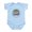 Sky Blue, variant on CafePress - MAD HATTER WHY BE NORMAL? Infant Bodysuit - Baby Light Bodysuit, Size Newborn - 24 Months