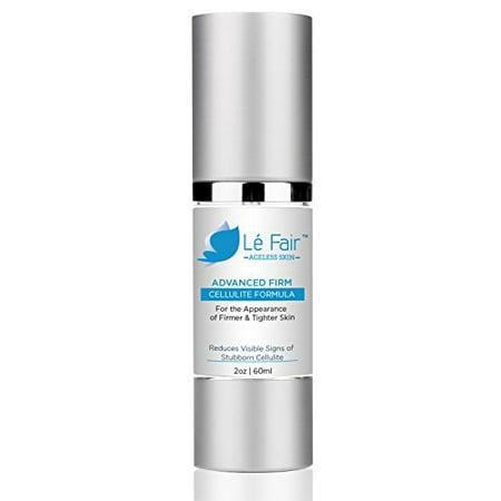 cellulite cream - le fair advanced firm cellulite formula - reduces visible signs of ugly cellulite & fat deposits - firmer & tighter skin - great for full body