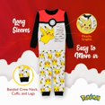 thumbnail image 3 of Pokemon Boys’ Big Snug-Fit Pajamas, Poke Treasure, 8, 3 of 4