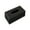 "Black,Medium##", variant on Household Desktop Faux Leather Solid Color Tissue Paper Napkin Storage Box Case