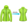 thumbnail image 6 of Little Donkey Andy Women's Quick-Dry Running Jacket UPF 50+ Cycling Jacket with Detachable Sleeves and Hood Size XL, 6 of 7