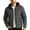 Grey, variant on Bass Creek Outfitters Mens Puffer Jacket - Waterproof Zip Up Hooded Lightweight Jacket for Men