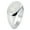Silver, variant on Sterling Silver Love Heart Calligraphy Swirl Engraved Oval Flat Top Polished Ring