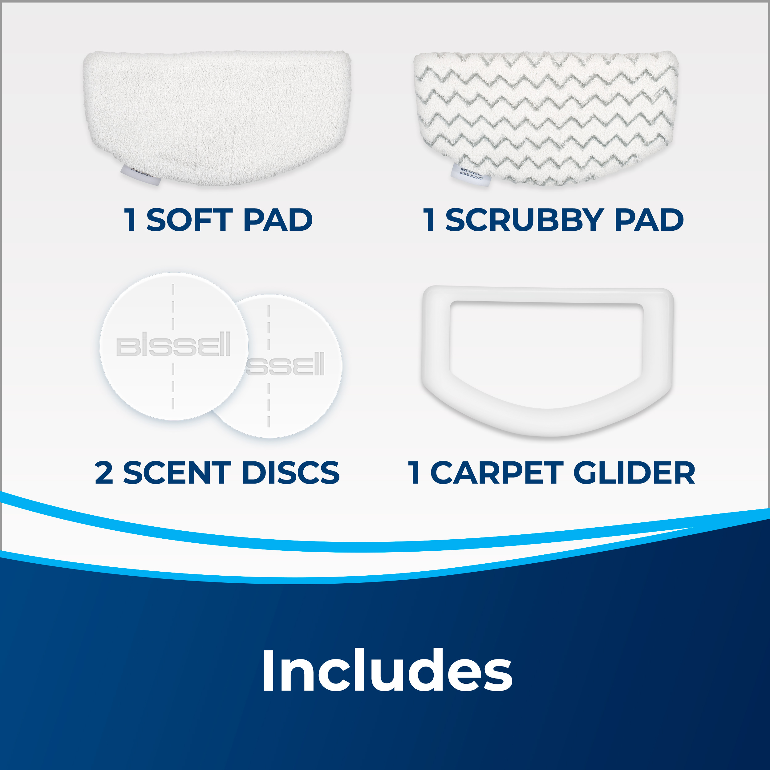 BISSELL PowerFresh Scrubbing Sanitizing Steam Mop photo 8