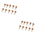 thumbnail image 3 of mmirethe Shoe Repair Replacement Dowels High Heel Tips Taps Pads Enhanced Performance Apricot Thick 10mm 10mm Thick Pin 2Set, 3 of 6