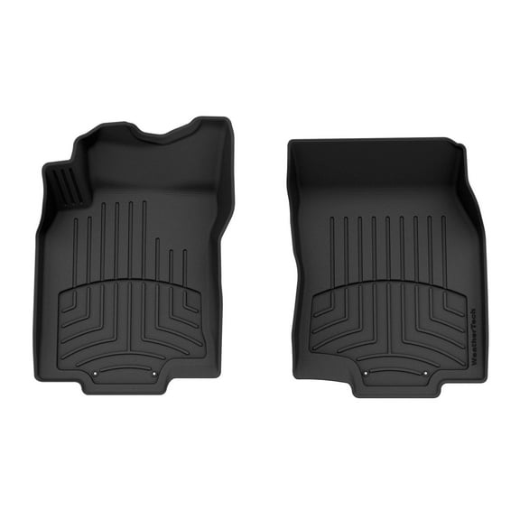 WeatherTech FloorLiner HP Custom Fit Floor Mats compatible with 2017-2022 Nissan Rogue Sport - 1st Row (Driver & Passenger), Black