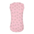 thumbnail image 4 of Plus Size Tank Tops for Women under $5 V-Neck Basic Casual Flowy Summer Sleeveless Print Tank T-Shirt Pink XL, 4 of 5