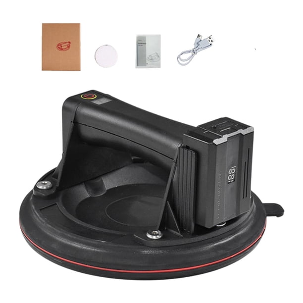 Elevador de ventosa de vacío eléctrico Sharpla Potente profesional Portátil Negro