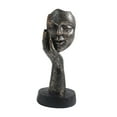 thumbnail image 4 of Estatuas de pensadores Figura coleccionable Resina de arte simples Carácter abstracto para escritorio Estantería Objetos decorativos Decoración 15 cm x 65 cm mayimx Escultura Pensador, 4 of 9