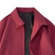 thumbnail image 5 of Ceisia Men's Casual Flip Collar Zipper Jacket with Pockets Oversized Contrast Hood Gift Outerwear, 5 of 5