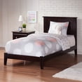 thumbnail image 1 of Madison Twin XL Solid Wood Foundation Bed in Espresso, 1 of 5