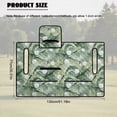 thumbnail image 7 of Xoenoiee Golf Palm Leaves Print Golf Cart Seat Covers, Universal Golf Cart Seat Towel Blanket with 4 Front Pockets & Nonskid Bottom Fits for Club Car 2 Person Seats Golf Carts, 7 of 7