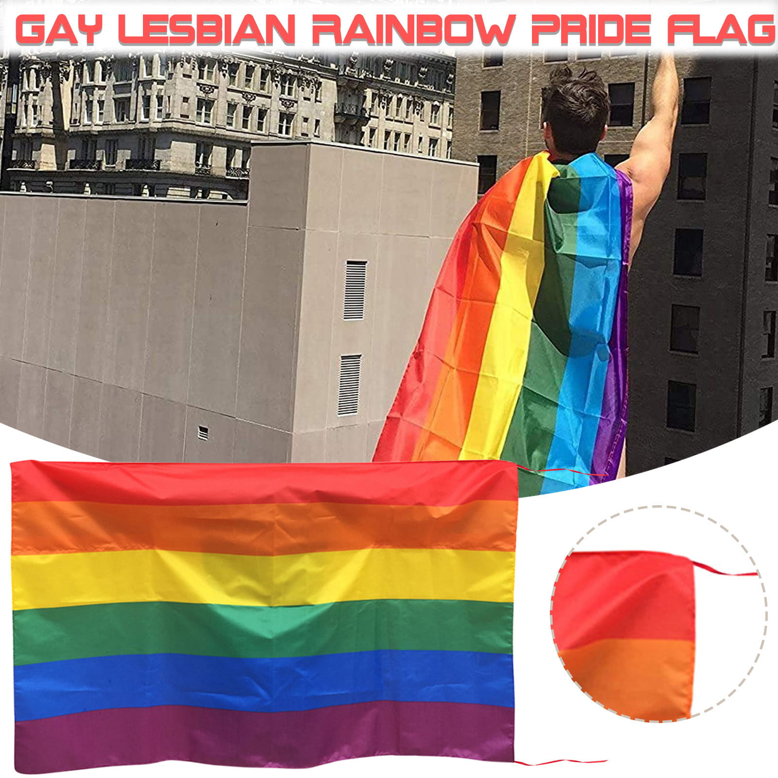 3pk IKEA Rainbow Bag Shopping Storage Gay Pride LGBT LGBTQ Kvanting for sale online 