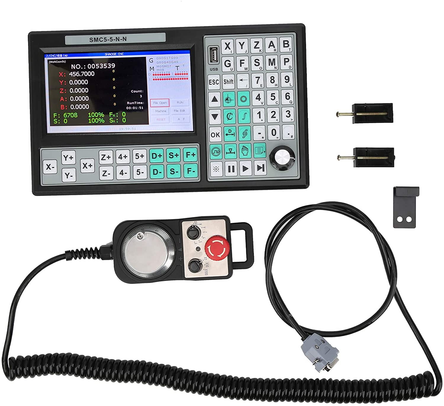 3 Axis DDCSV1.1 500KHz 3 Linkage Motion Offline Control System Controller G Code 