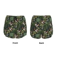 thumbnail image 5 of Picia Mallard Ducks And Water Pattern Women's 2 in 1 Athletic Running Shorts High Waisted Workout Casual Gym Sweat Shorts with Comfy Liner Zipper Pockets-X-Large, 5 of 9