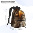 thumbnail image 2 of Fotbe Funny Bald Eagle Mochila Ligera Casual para Laptop para Hombres y Mujeres, Mochila Impermeable de Uso Diario, Mochila para Universidad, 2 of 6