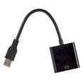 thumbnail image 3 of Cable Convertidor Adaptador de pantalla de video USB 3.0 a VGA Convertidor de pantalla múltiple 1080P (negro) Tmvgtek Para estrenar, 3 of 5