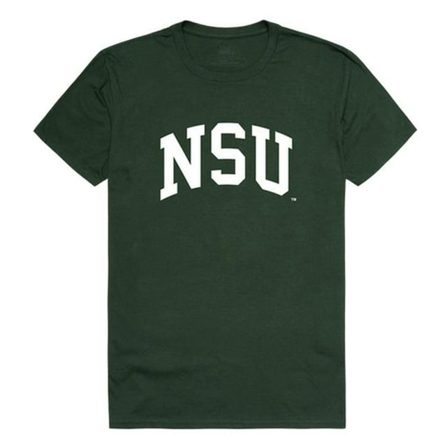 W Republic 537-426-FOR-01 Northeastern State University College T-Shirt, Forest Green & White - Small
