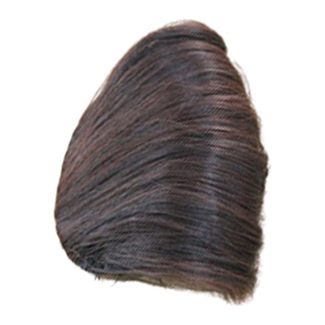 Frange Synthétique Air Noir Brun Accessoires Cheveux Fibre Résistante à la Chaleur Extension de Cheveux Clip Faux Femmes Frange Droite