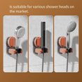 thumbnail image 3 of Adjustable Suction Cup Shower Caddy Organizer, No Drill Waterproof Bathroom Storage Rack for Shampoo Bottles and Wash Supplies, 1 Pack, 3 of 5