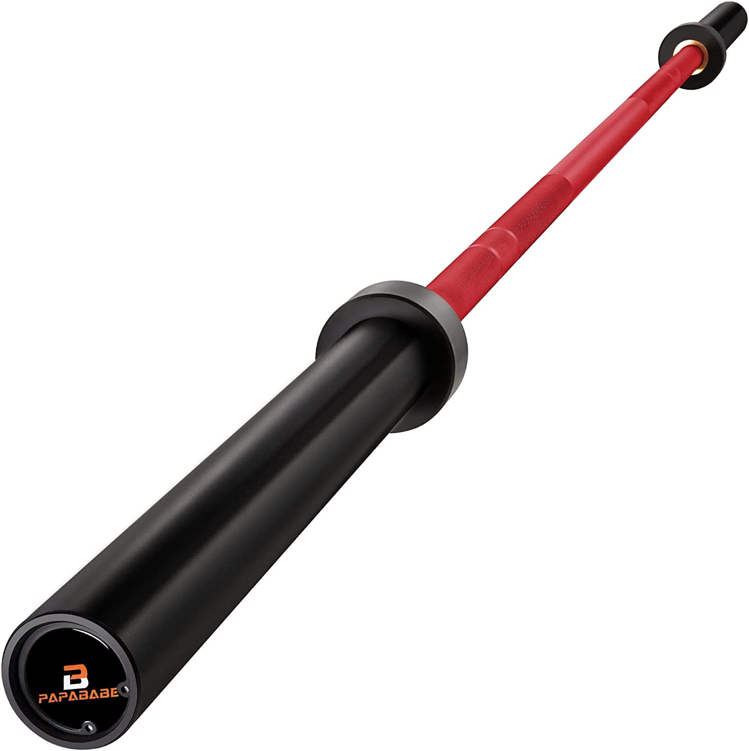PAPABABE Olympic Barbell, 7 foot 1500LB Capacity barbell, Cerakote