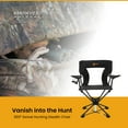 thumbnail image 2 of ARROWHEAD OUTDOOR 360° Degree Swivel Hunting Chair w/ Armrests, Perfect for Blinds, No Sink Feet, Supports up to 450lbs, Carrying Case, Steel Frame, Fishing, High-Grade 600D Canvas, USA-Based Support, 2 of 7