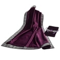 thumbnail image 2 of 2pc Retro Card Mantel Tapiz Adivinación Wicca Velvet Pouch Sunnimix Altar Tarot Cards Pouch, 2 of 8