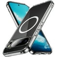 thumbnail image 1 of Nakedcellphone Transparent Series for Google Pixel 10 Pro XL Phone Case, Clear Acrylic - Compatible with MagSafe, 1 of 10