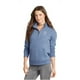 thumbnail image 2 of Aeropostale - Sudadera con cremallera de 1/4 para mujer, azul, extra pequeÃ±a Aeropostale Camisa de entrenamiento, 2 of 2