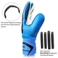 thumbnail image 3 of Guantes de portero de fútbol Obbsen para niños, jóvenes y adultos, 3 of 8