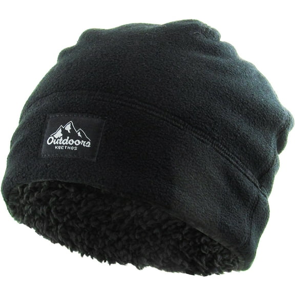 Fleece Beanie Sherpa Fleece Lined