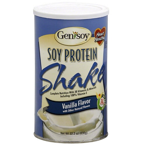 Genisoy Soy Protein Powder, Vanilla, 14g Protein, 1.4 Lb