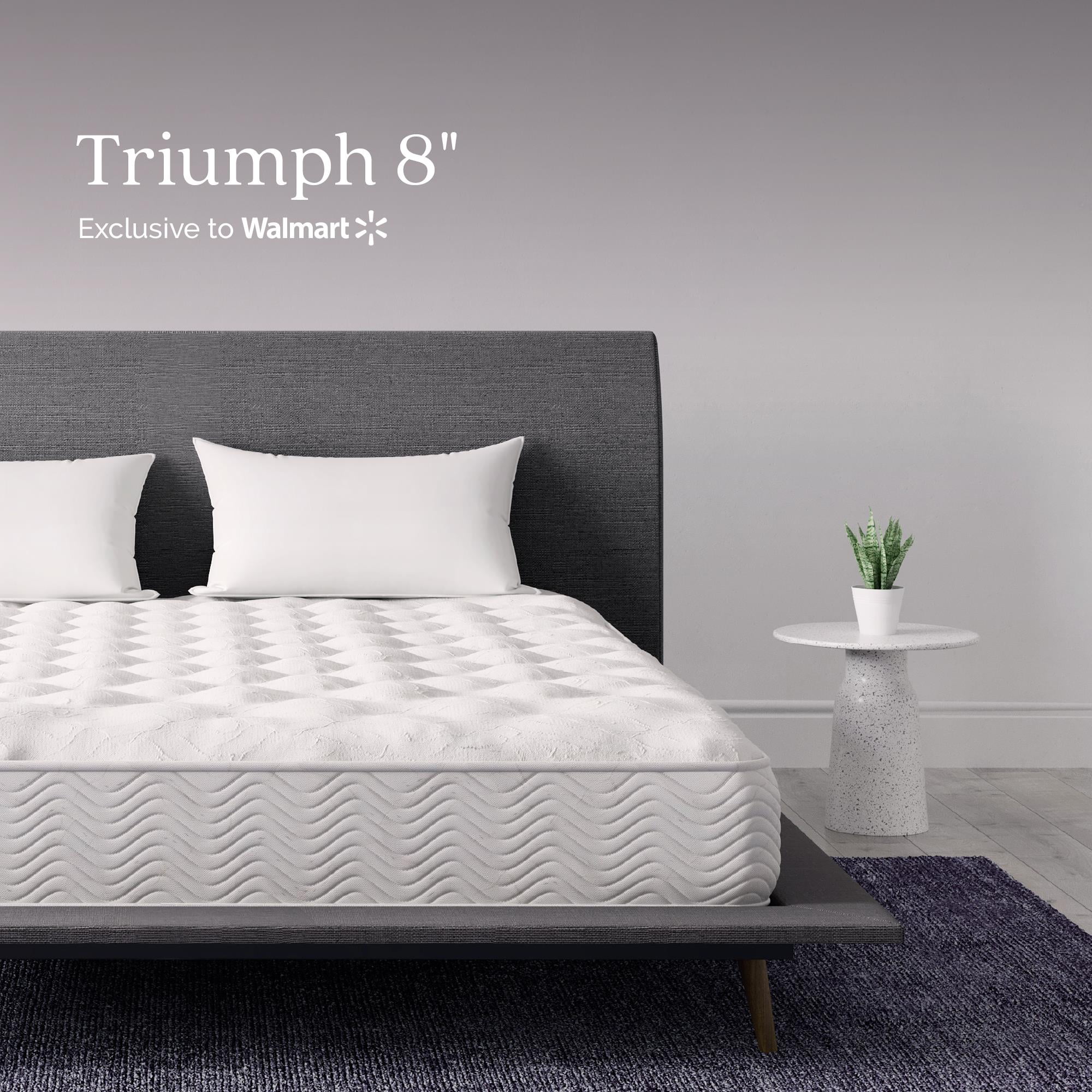 Signature Sleep Gold Triumph 8 Inch Reversible TightTop Mattress, High