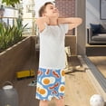 thumbnail image 5 of Eggs and Bacon Pattern Athletic Shorts Breathable with Comfort Fit Drawstring Casual Sweatshorts Medium, 5 of 9