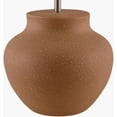 thumbnail image 3 of Livabliss Table Lamps, 23" Festus Traditional Bedside Nightstand Table Lamp for Bedroom Living Room Office, Brick Body with White Cream Shade (23"H x 18"W x 18"D), 3 of 6