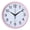 Pink-8", variant on Cterwk 8 Inch Wall Clock Battery Operated Silent Decorative Wall Clock for Kitchen, Bedroom, Office
