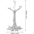thumbnail image 2 of PATIKIL Crystal Ball Stand, Sphere Display Stand Photography Props for 80 to 100mm Crystal Balls Ornament Rack Holder Metal Base Tree Shape, Silver, 2 of 5