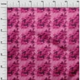 thumbnail image 2 of oneOone Silk Tabby Fuschia Pink Fabric Tie Dye Dress Material Fabric Print Fabric By The Yard 42 Inch Wide-UXQ, 2 of 4
