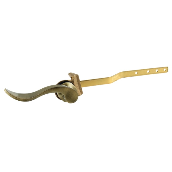 Kingston Brass KTDFL3 NuWave Front Mount Toilet Tank Lever, Left/Right Installation in Antique Brass