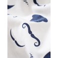 thumbnail image 4 of 1pc Mustache Patterned Gentleman Style Pet Dog Clothes, Suit For Party, Wedding, 4 of 5