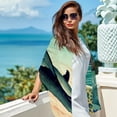 thumbnail image 6 of Whale Beautiful Translucent Chiffon Yarn Hair Scarf 180*73 (70.86*28.7in) - Light and Breathable Silk Wrap, 6 of 6