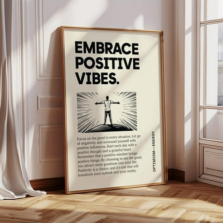 Motivational Sayings Poster Positve Wall Art Inspiring Poster Motivational Quotes Wall Art Positivity Poster Prints For Office Wall Art Wall Art Modern Wall Decor 12x18 UNFRAMED