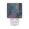 thumbnail image 5 of Yayeee LED Plug in Night Light for The Home with Auto Dusk to Dawn Light Sensors, 2 Pack, Purple Window, 5 of 6