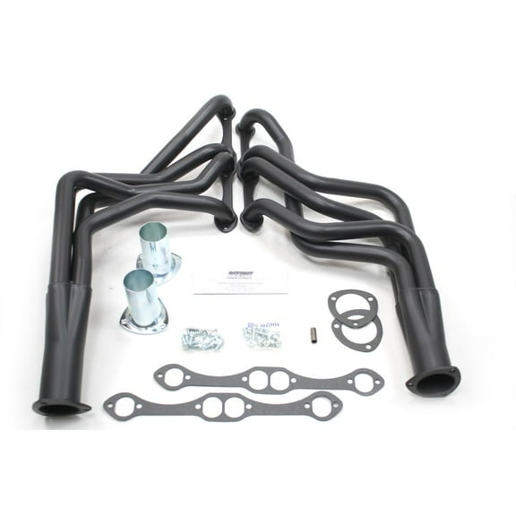 Patriot Exhaust H8047-B Full Length Header, 64-89 Chevy Chevy, Black Fits select: 1970 CHEVROLET MALIBU, 1970-1987 CHEVROLET MONTE CARLO