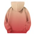 thumbnail image 6 of LRen Hoodies for Girls Cute Oversized Gradient Pullover Hooded Sweatshirts Long Sleeve Preppy Trendy Fall Winter Clothes Size 5-16 Years, 6 of 6