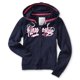 thumbnail image 2 of Aeropostale Sudadera con capucha y cremallera completa Aero 87 para mujer, azul, pequeño Aeropostale  Sudadera, 2 of 2