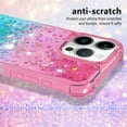 thumbnail image 3 of Funda para iPhone 16 PRO MAX Transparente con Brillos Carcasa Protectora Antigolpes con Glitter Brillante, 3 of 5